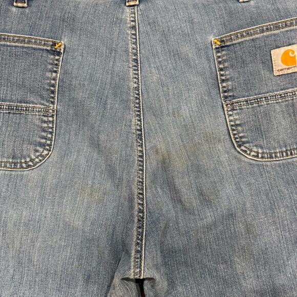 Carhartt 103329-H40 Double-Knee Carpenter Jeans Men’s 42x30 Rugged Flex - Picture 8 of 10